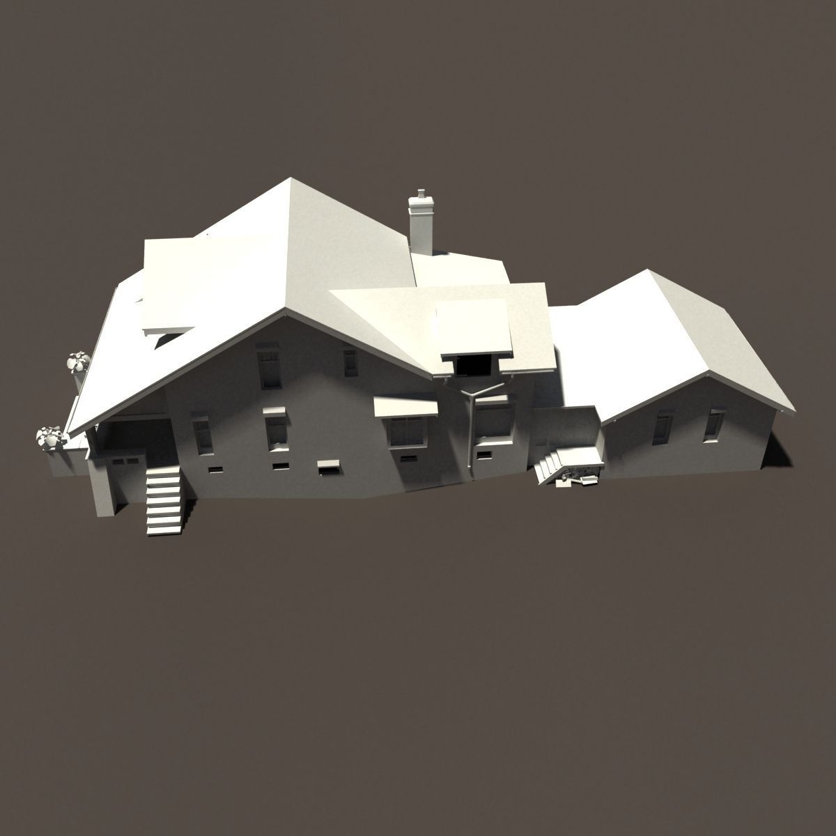 Family House 3D model_11