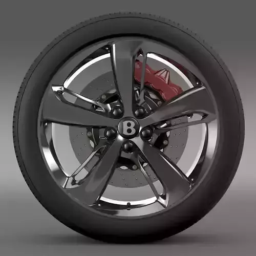 Bentley Continental GT Speed 2015 wheel
