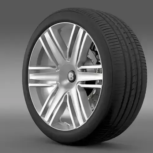 Bentley Continental GTC 2015 wheel