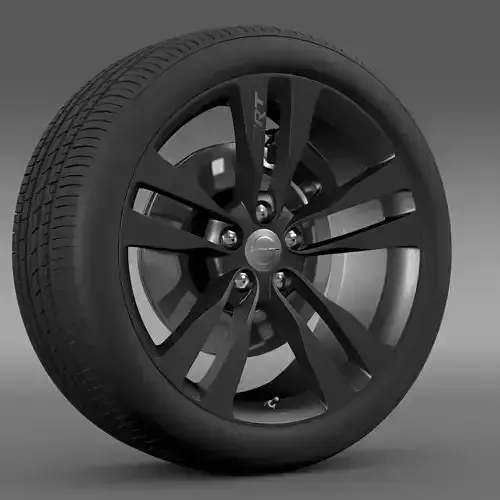 Chrysler 300 SRT8 Satin Vapor wheel