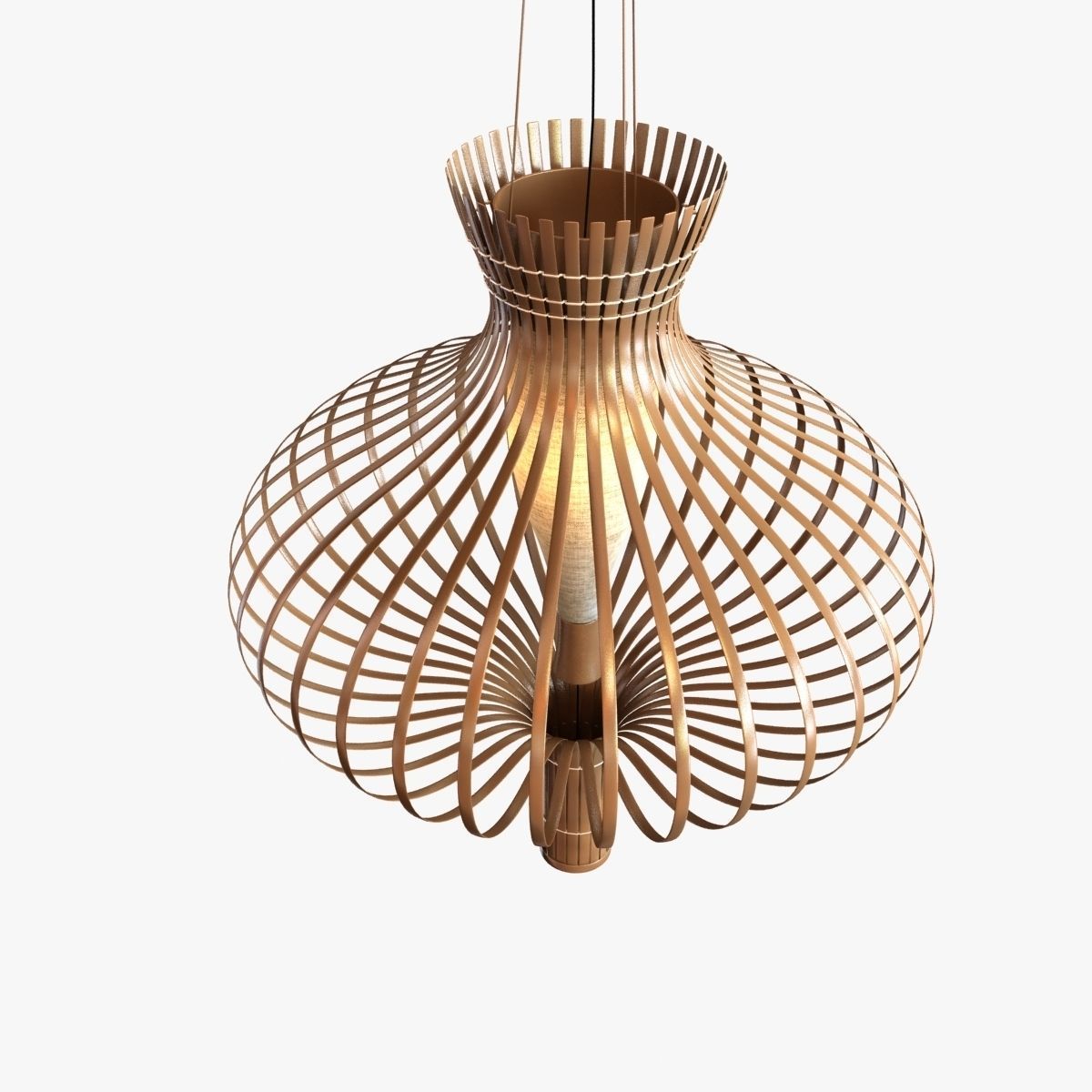 Bud Hanging Lamp Outdoor 3D model_4