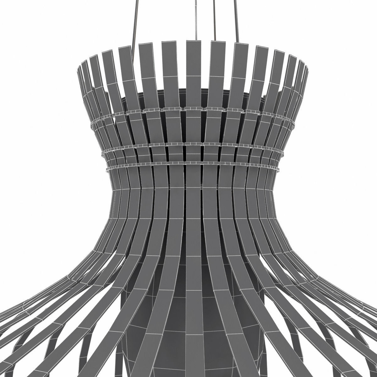 Bud Hanging Lamp Outdoor 3D model_7