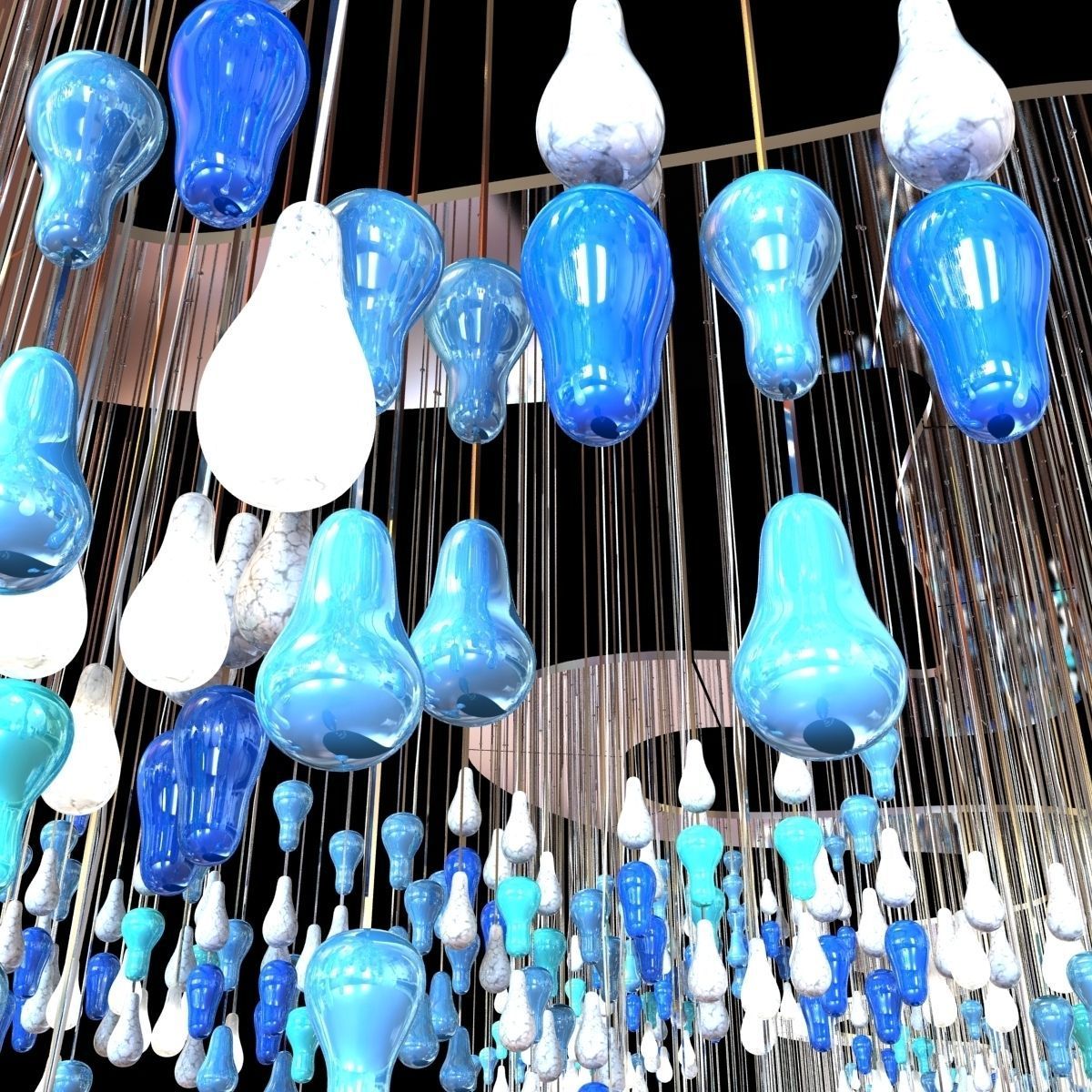 lasvit bespoke installation Light Twister 3D model_9