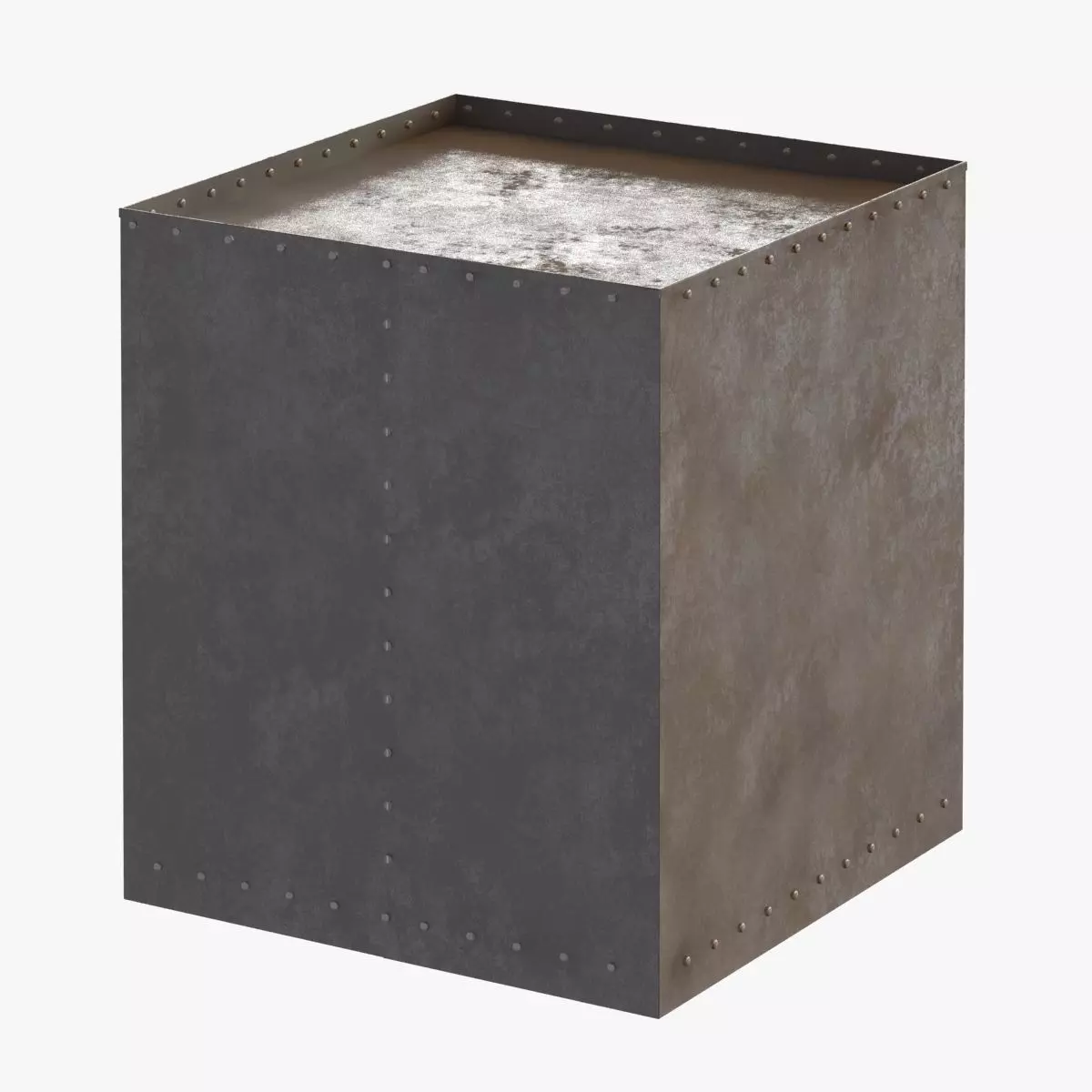 arteriors SQUARE COCKTAIL TABLE RICHLAND SIDE TABLE 3D model_0