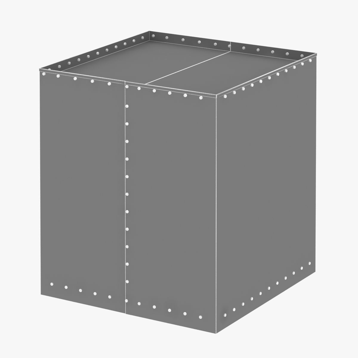 arteriors SQUARE COCKTAIL TABLE RICHLAND SIDE TABLE 3D model_6