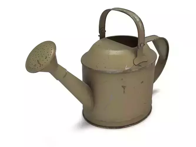 Used Watering Can 3D model