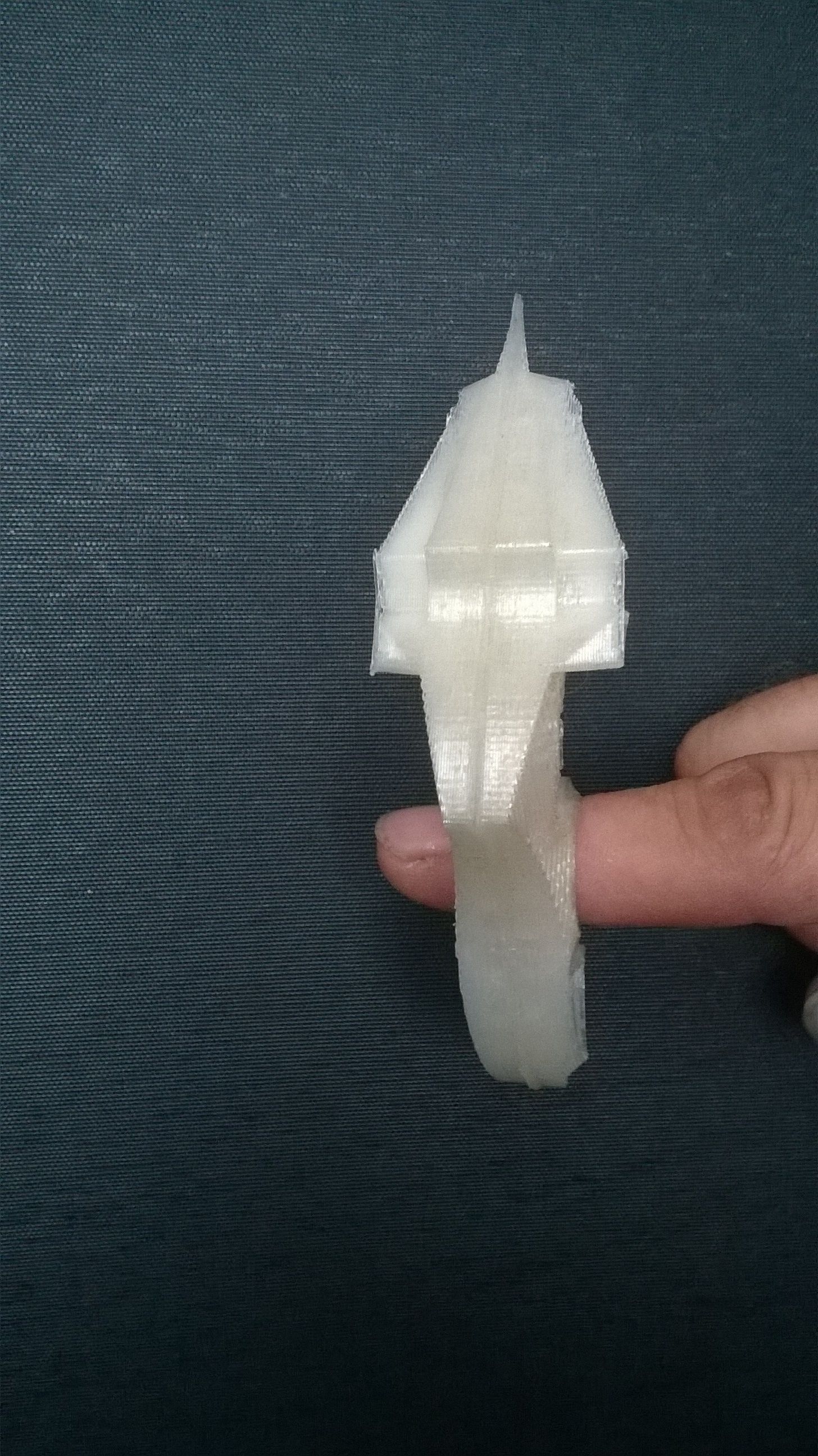 Futuristic defense weapon  3D print model_2