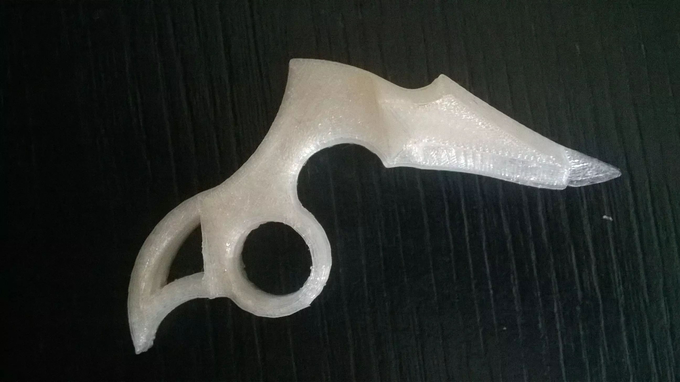 Futuristic defense weapon  3D print model_0