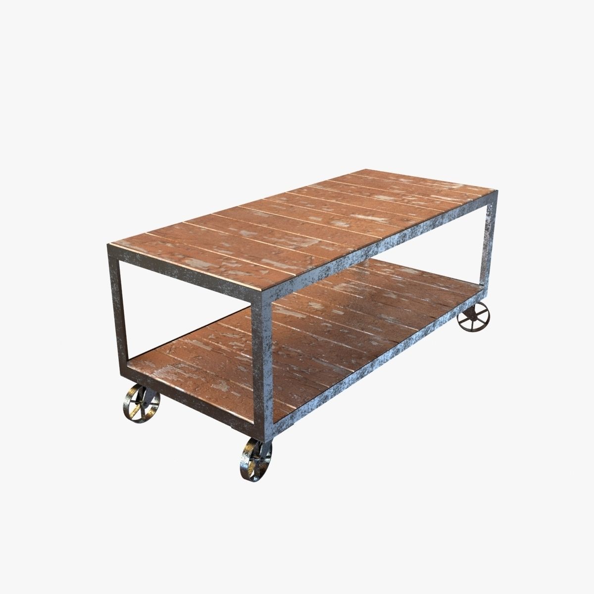 Urban Farm Caravan Coffee Table 3D model_1