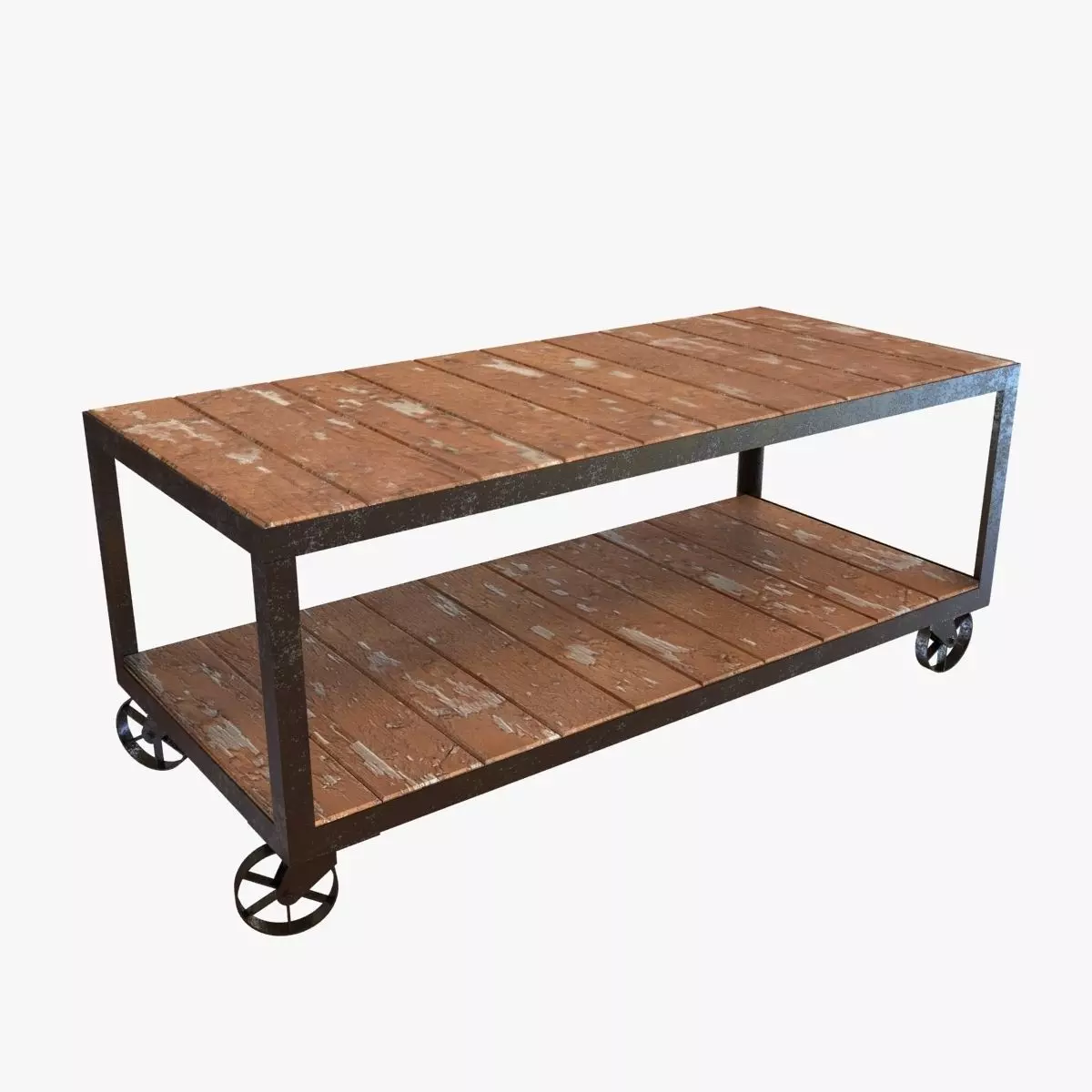 Urban Farm Caravan Coffee Table 3D model_0