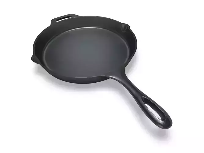 Cast Iron Skillet 3D model