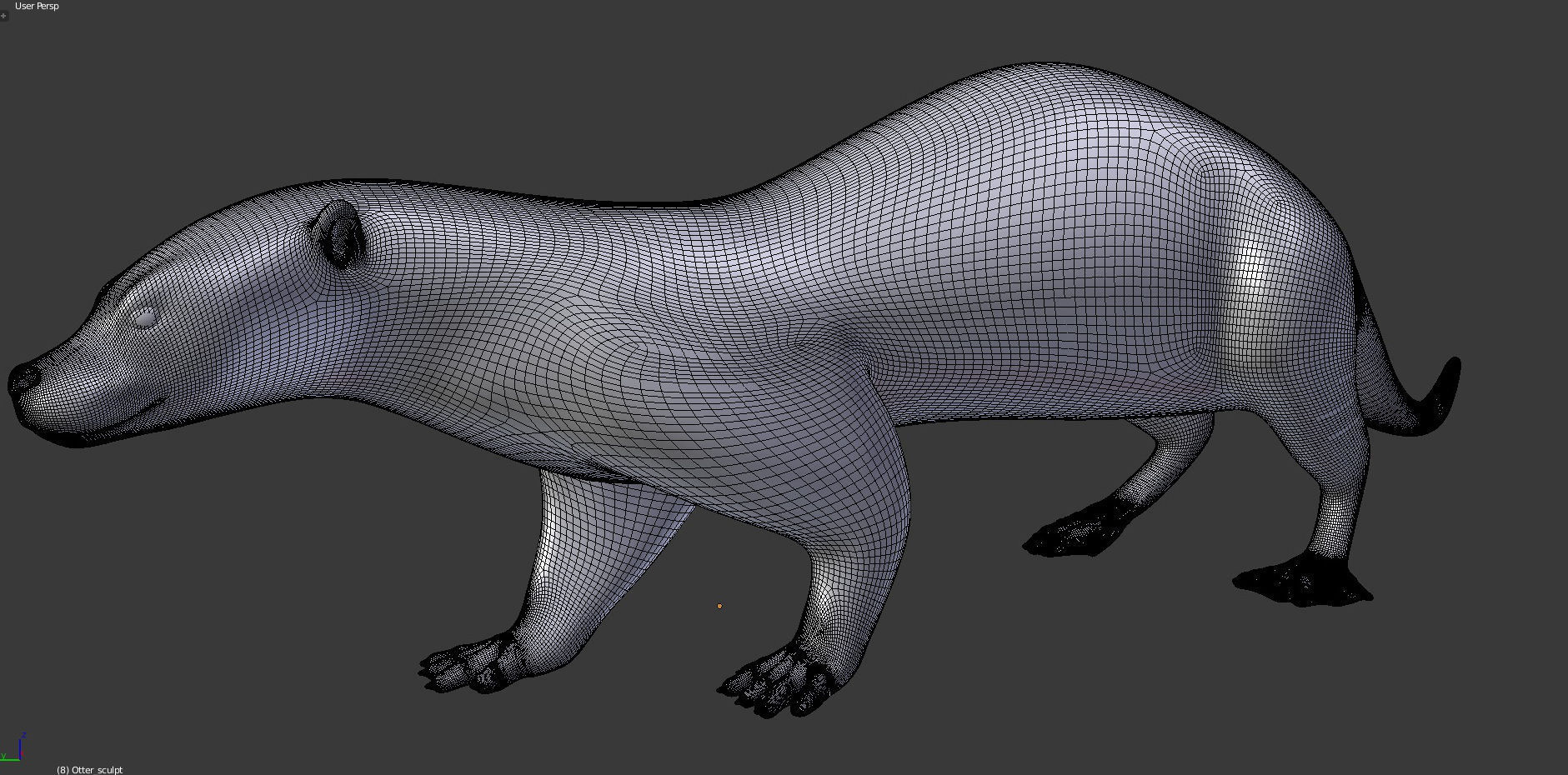 Otter Free 3D print model_3