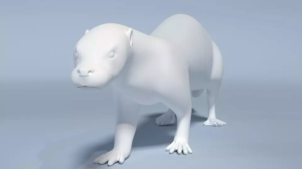 Otter Free 3D print model_0