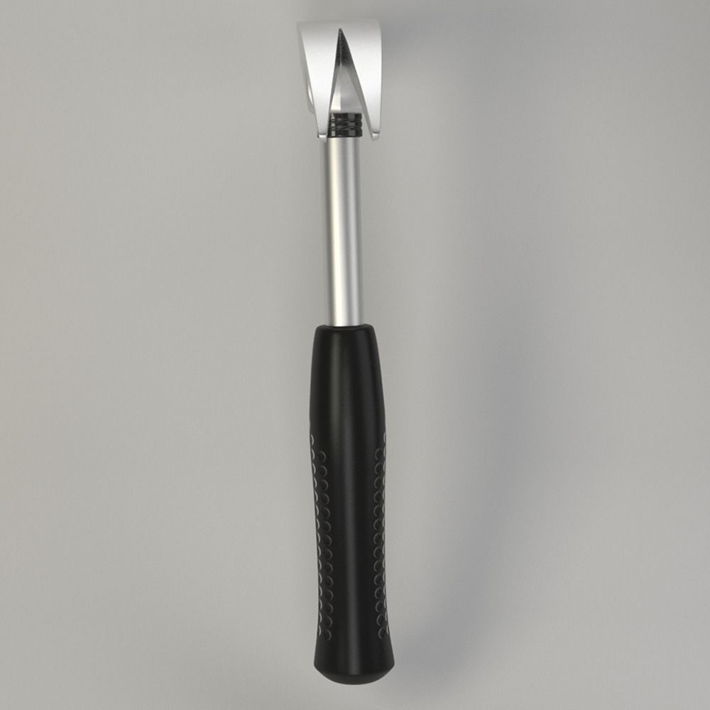 Steel Claw Hammer 3D model_2