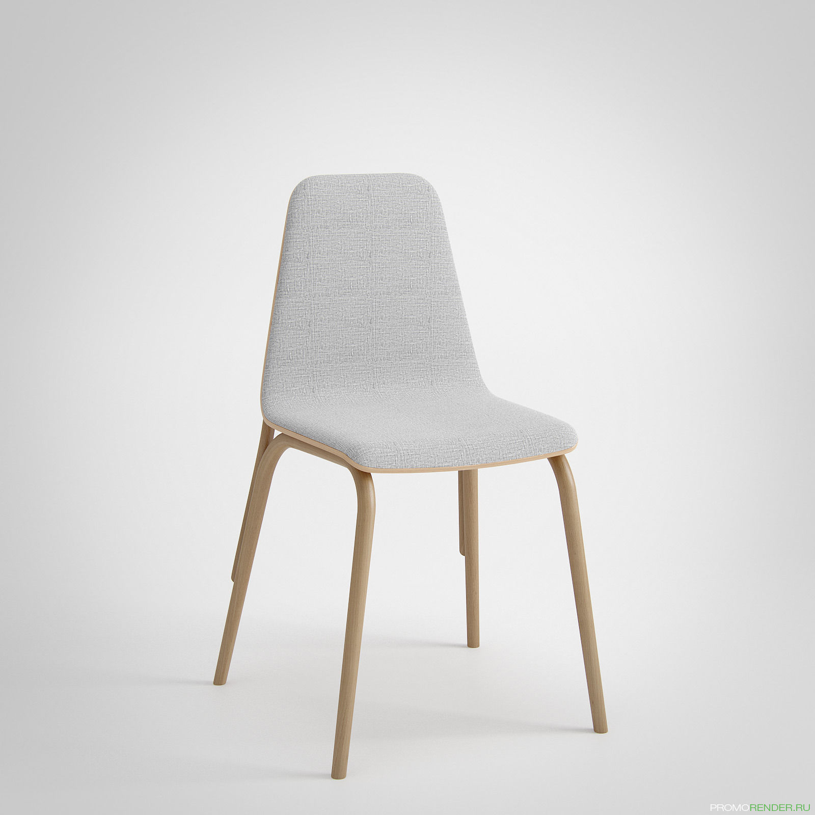 Chair TRAM by TON 3D model_2