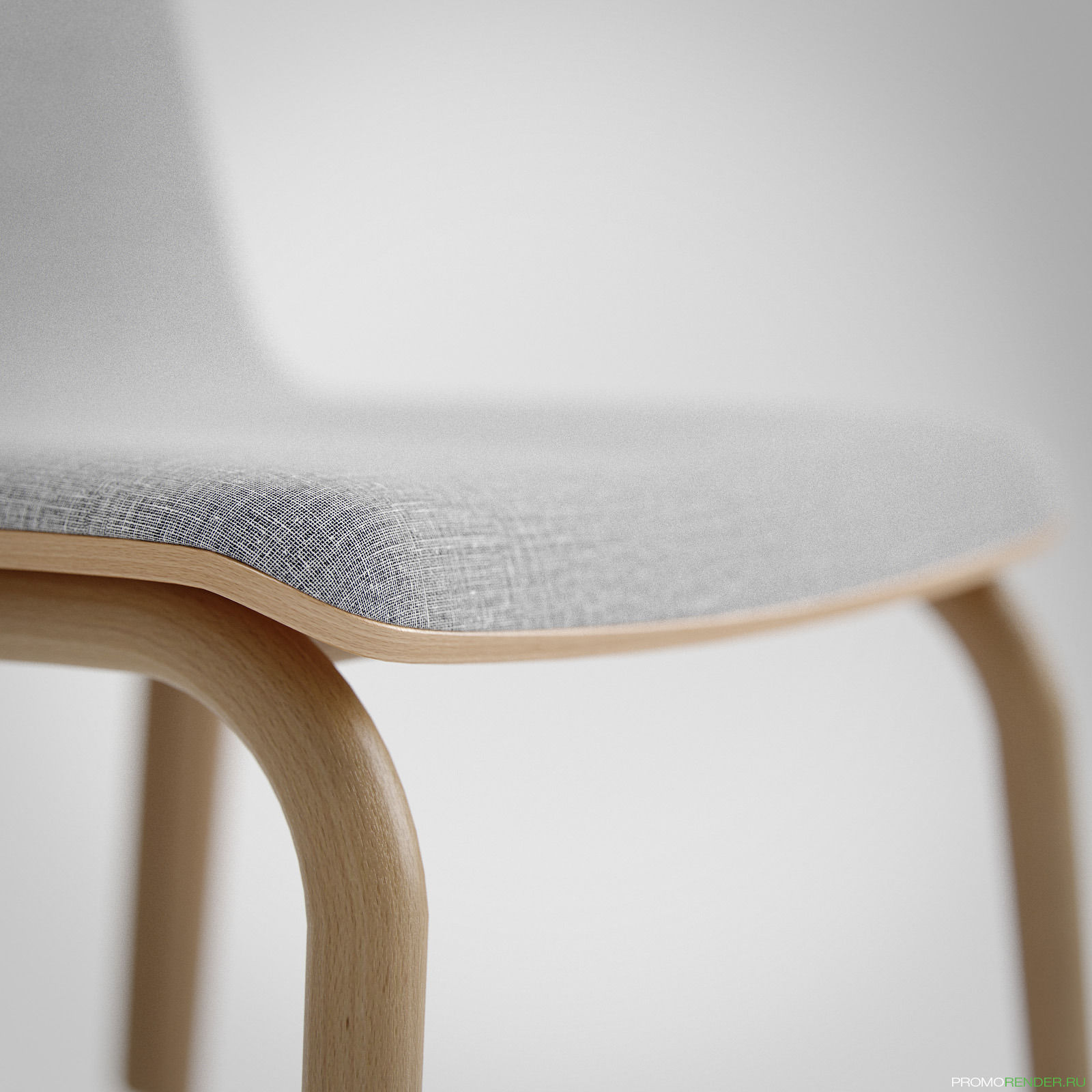 Chair TRAM by TON 3D model_3