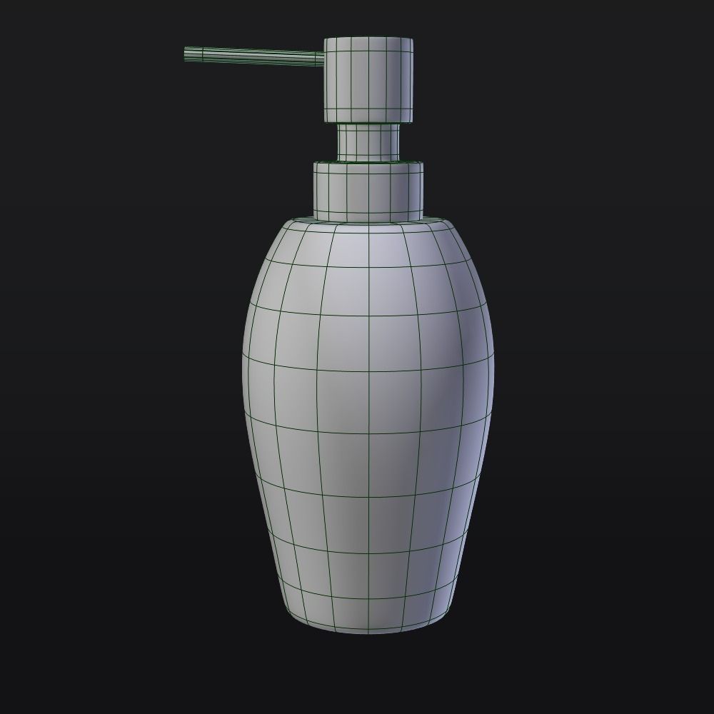 Soap Dispensers Low-poly 3D model_8
