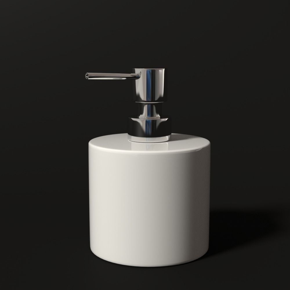 Soap Dispensers Low-poly 3D model_4
