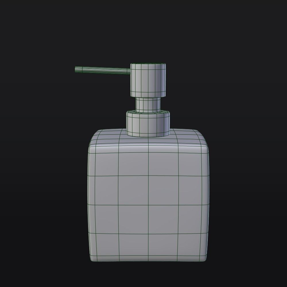Soap Dispensers Low-poly 3D model_6