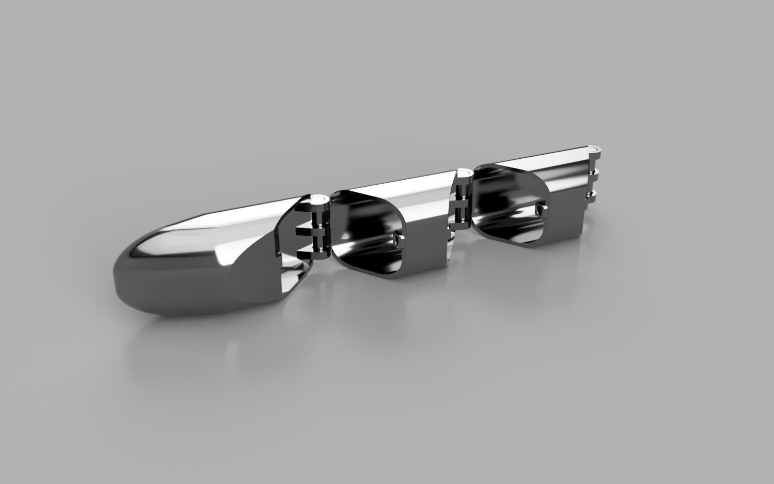 robotic finger concept 3D model_1