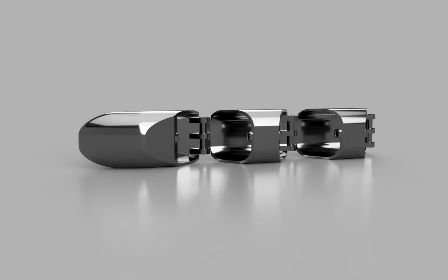 robotic finger concept 3D model_3