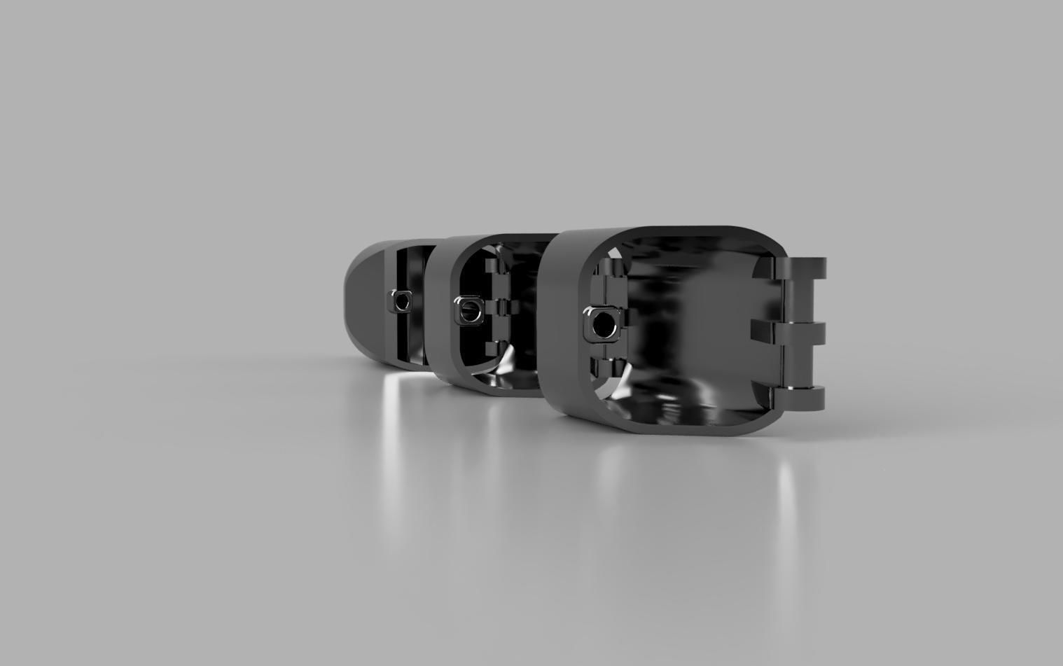 robotic finger concept 3D model_4