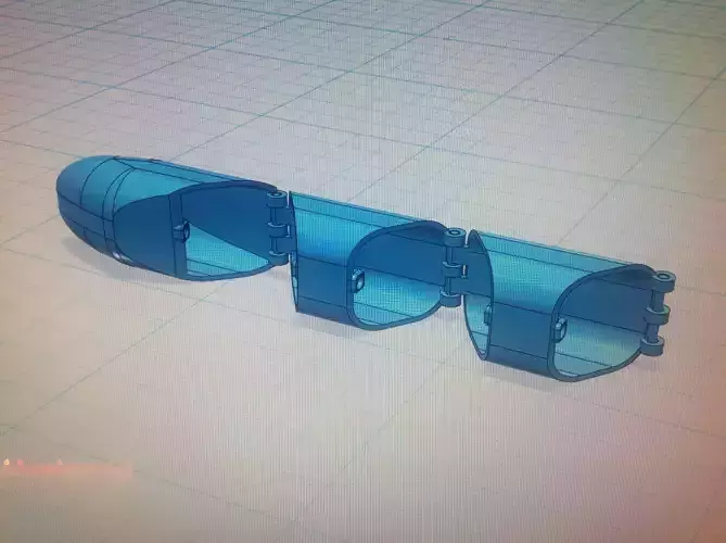 robotic finger concept 3D model