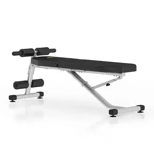 Adjustable Gym Bench 3D model