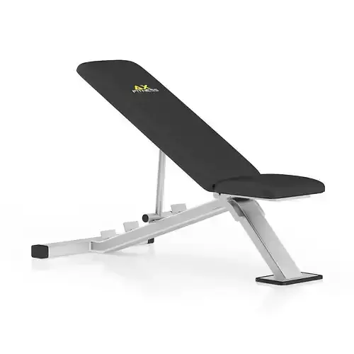 Adjustable Gym Bench 1 3D model
