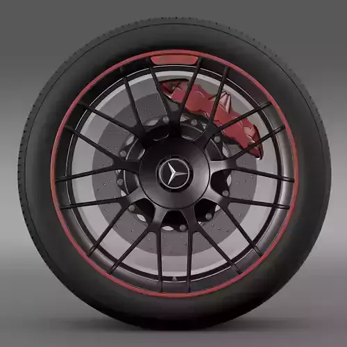 Mercedes AMG C 63 S Edition wheel