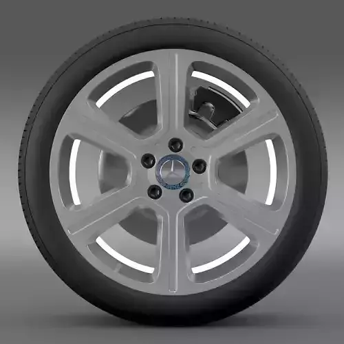 Mercedes Benz C 300 Exclusive line wheel 3D model