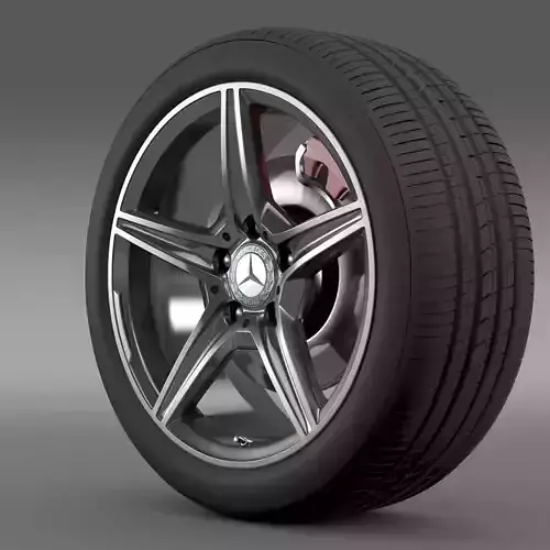 Mercedes Benz C 400 4Matic AMG line wheel