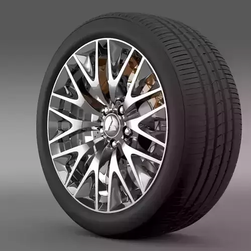 Mitsubishi Dignity wheel 3D model