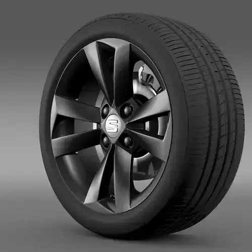 Seat Mii Vibora Negra wheel