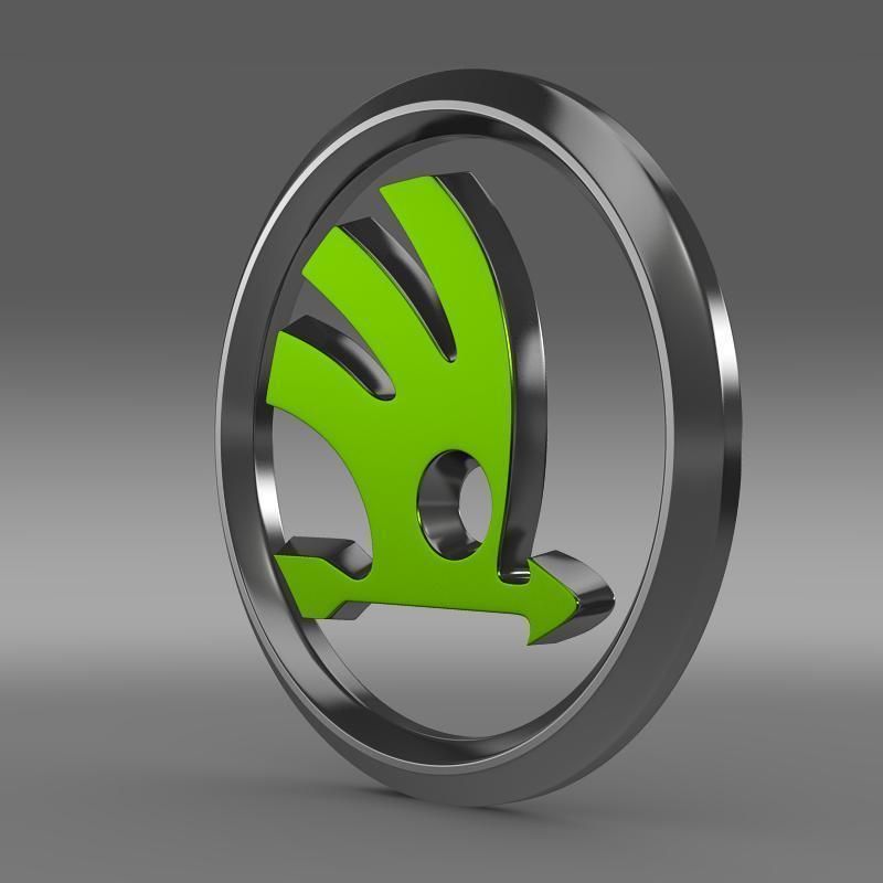 Skoda Citigo wheel 3D model_7