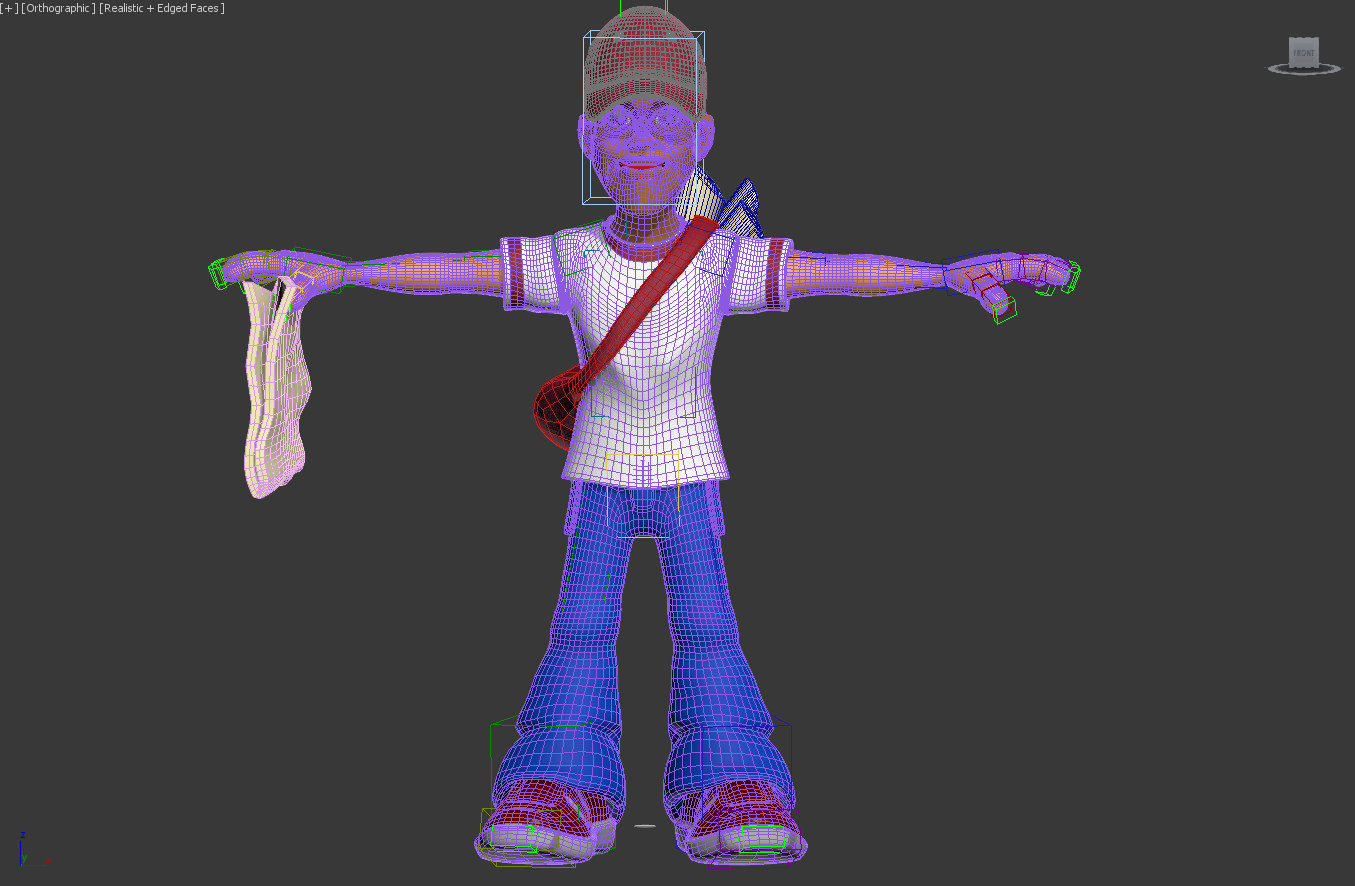 Paperboy 3D model_9