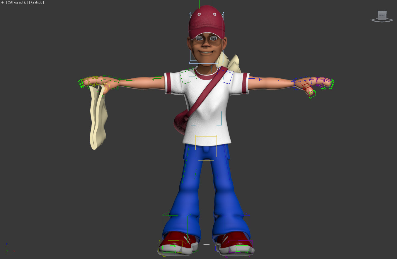 Paperboy 3D model_13