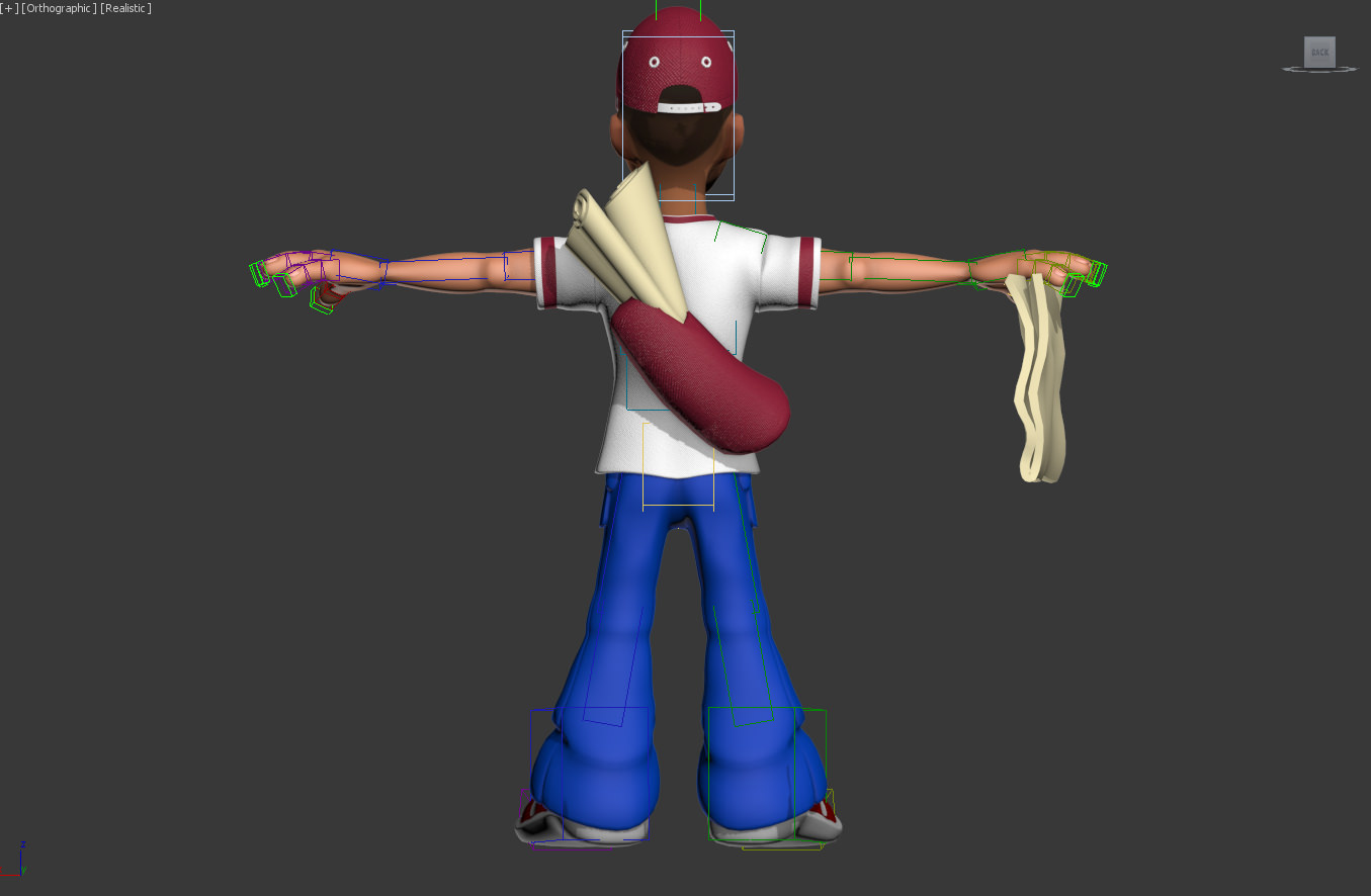 Paperboy 3D model_12
