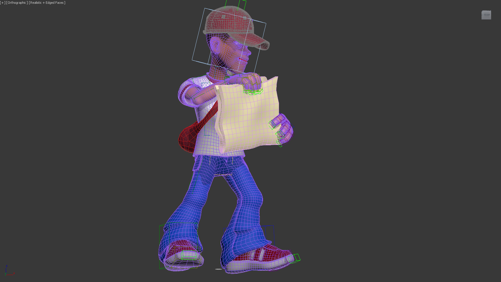 Paperboy 3D model_6