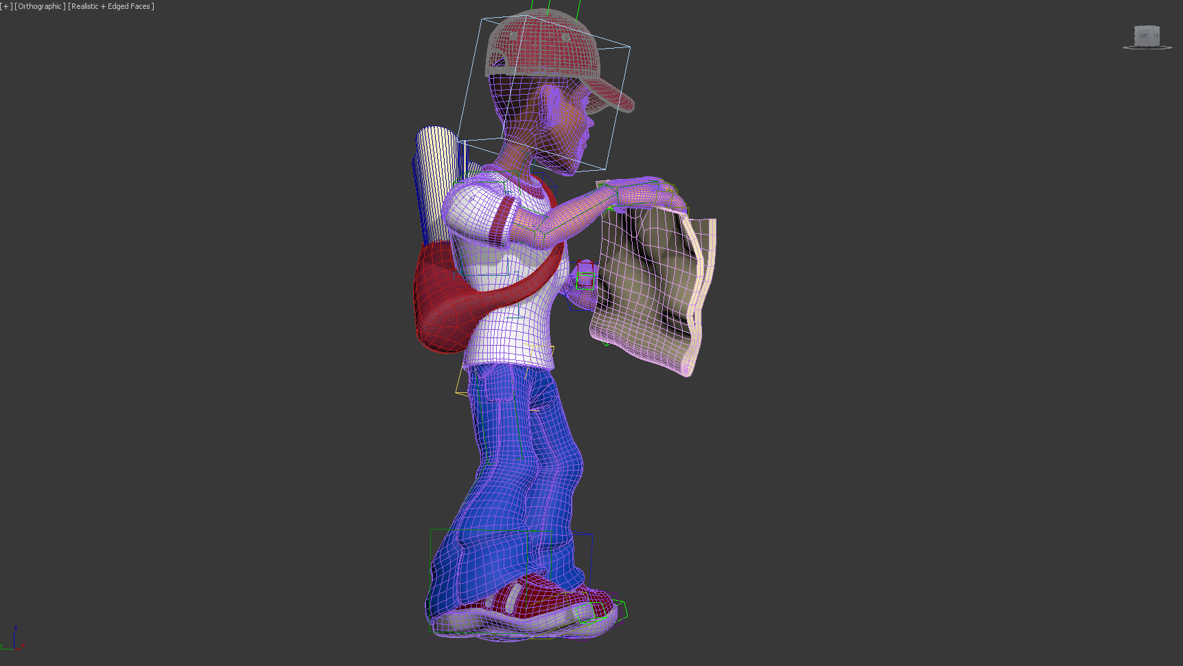 Paperboy 3D model_7