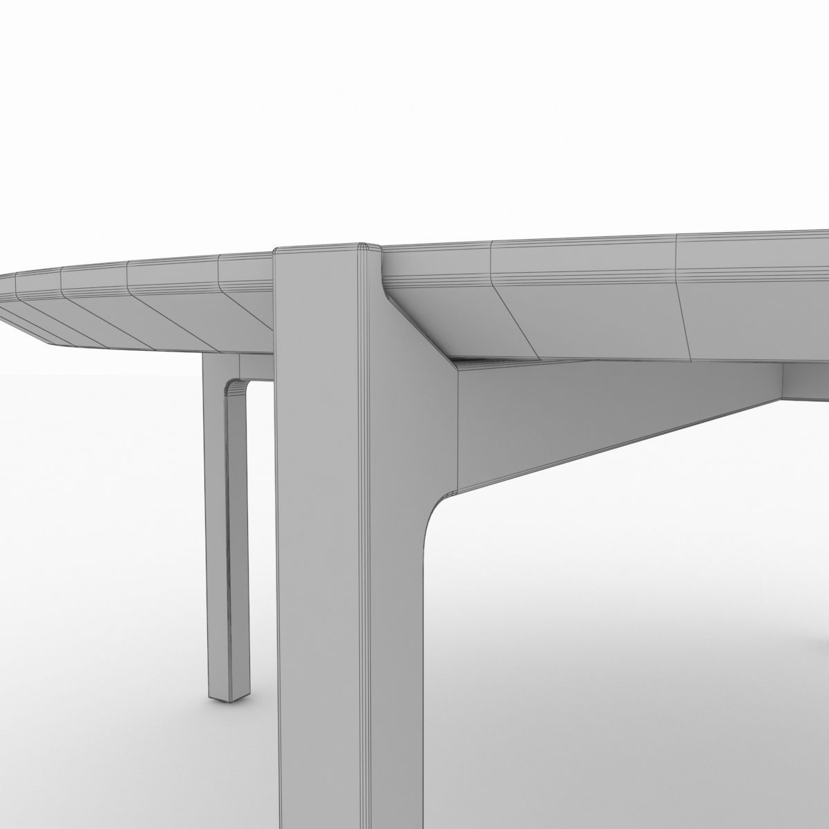 Kendo Lotta coffee table Free 3D model_3