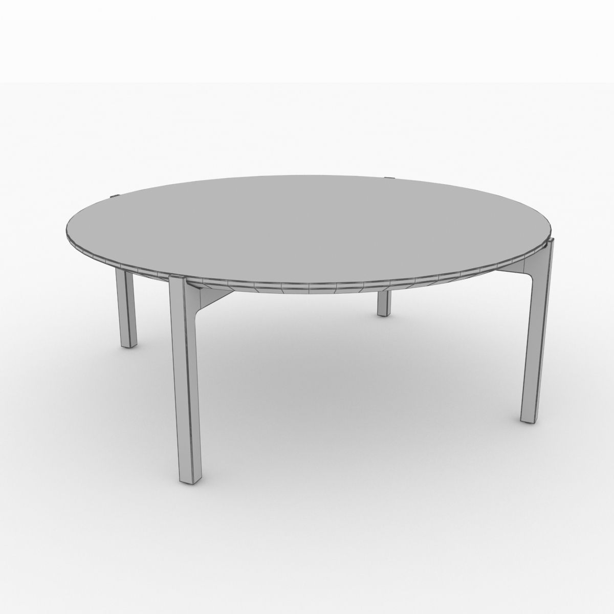 Kendo Lotta coffee table Free 3D model_1