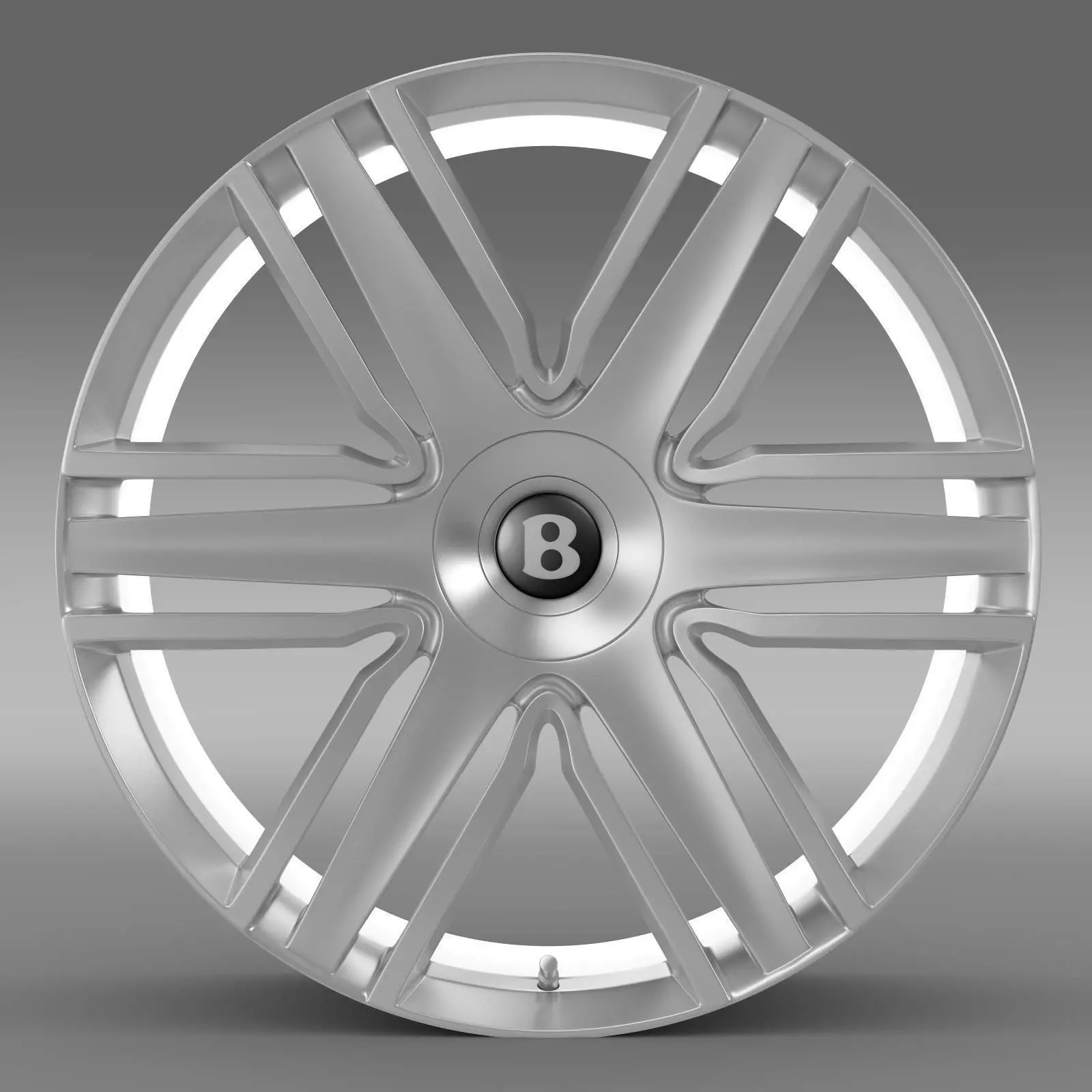 Bentley Continental GTC 2015 rim 3D model_0