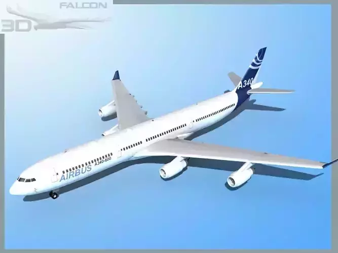 Falcon3D A340-600 Airbus 2 3D model