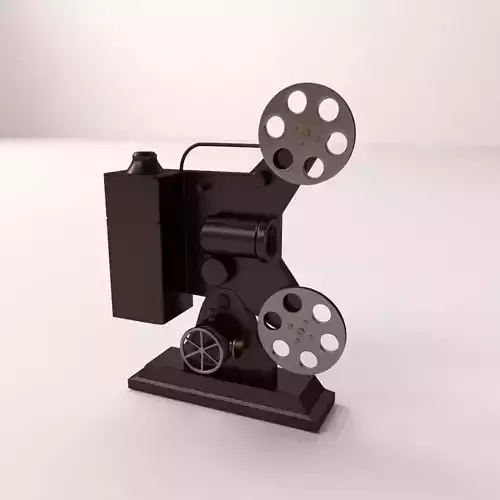 Film Projector 3D model
