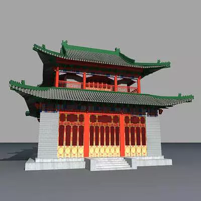 2004-01-06 gujian 3D model