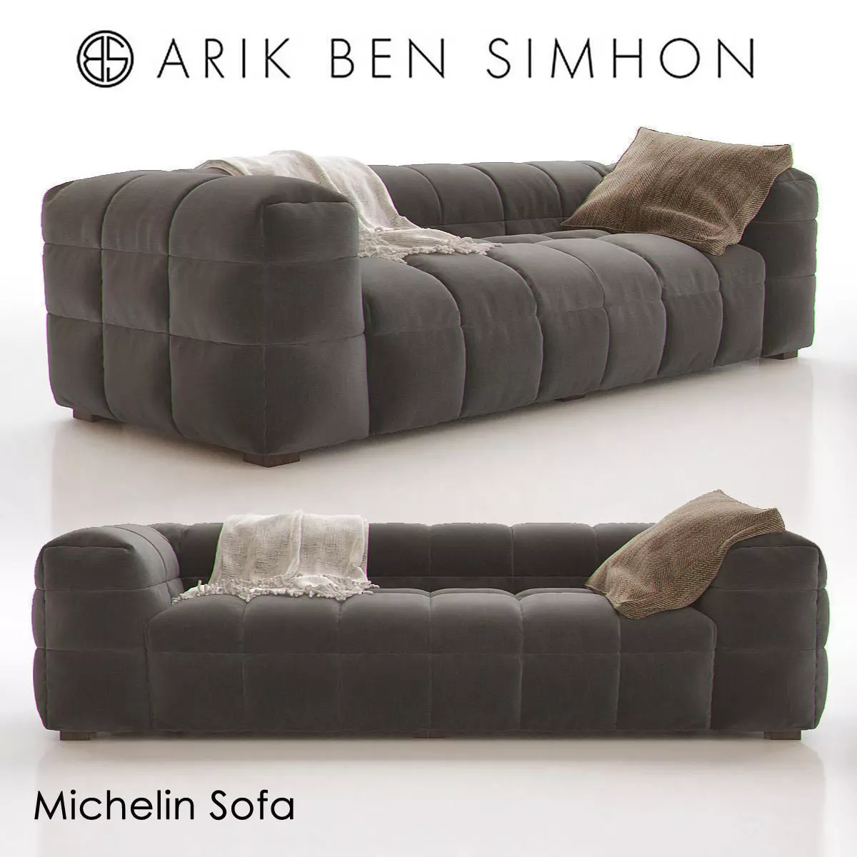 MICHELIN Sofa by Arik Ben Simhon 3D model_0