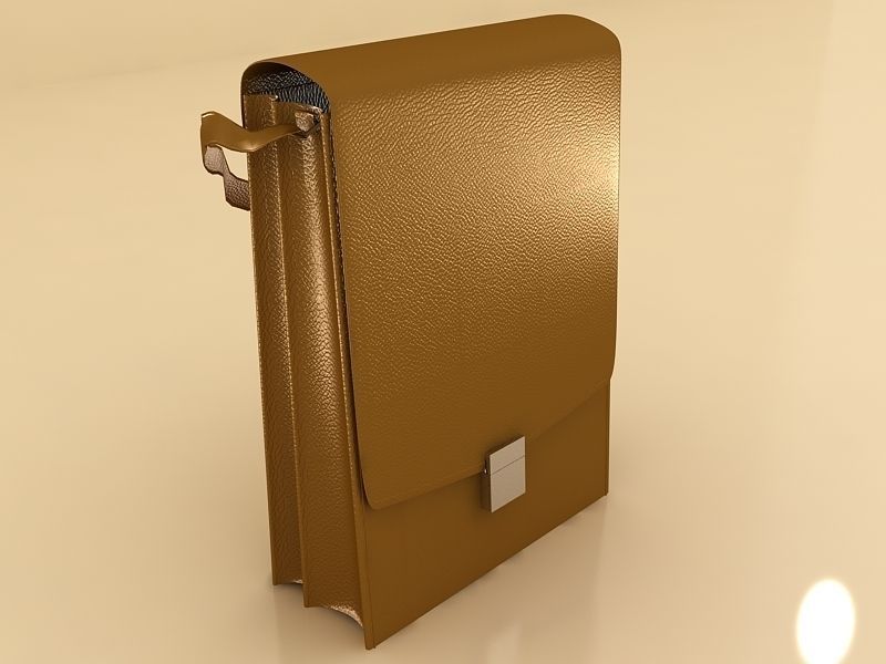 Bussiness Bag Model 3D model_3