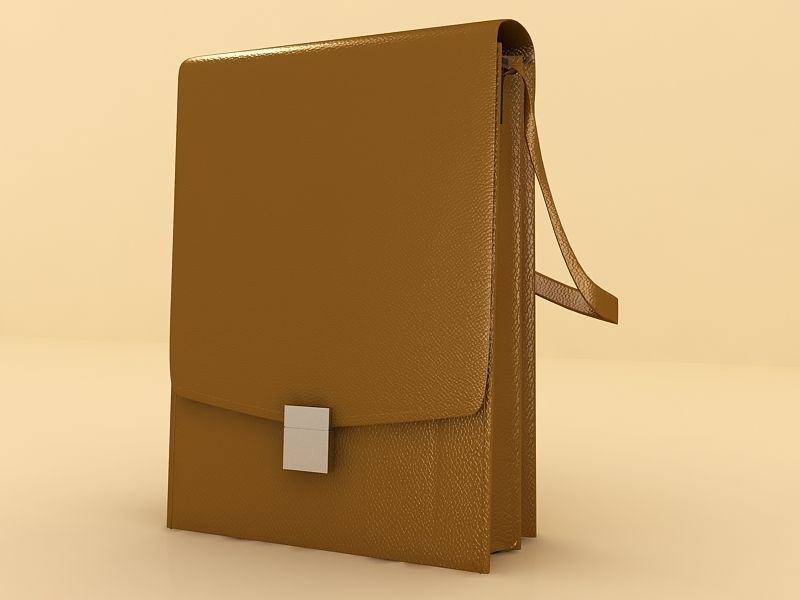 Bussiness Bag Model 3D model_4