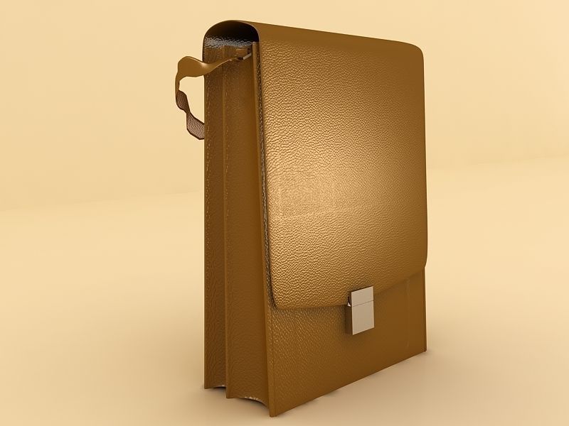 Bussiness Bag Model 3D model_2